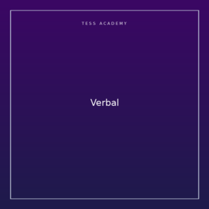 Verbal
