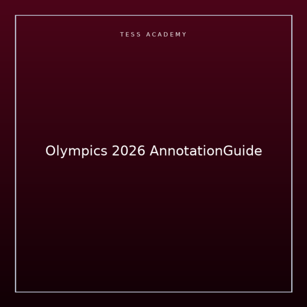 Olympics 2026 AnnotationGuide
