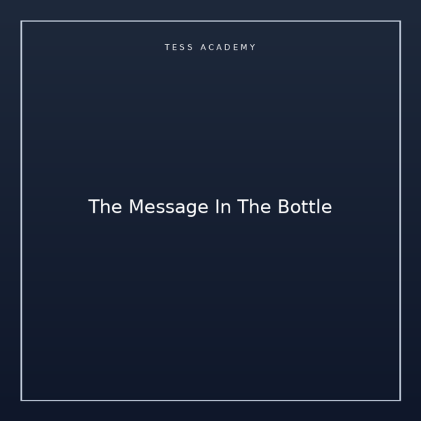 The Message In The Bottle