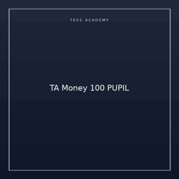 TA Money 100 PUPIL