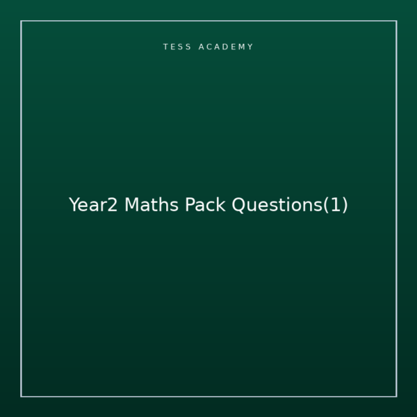 Year2 Maths Pack Questions(1)